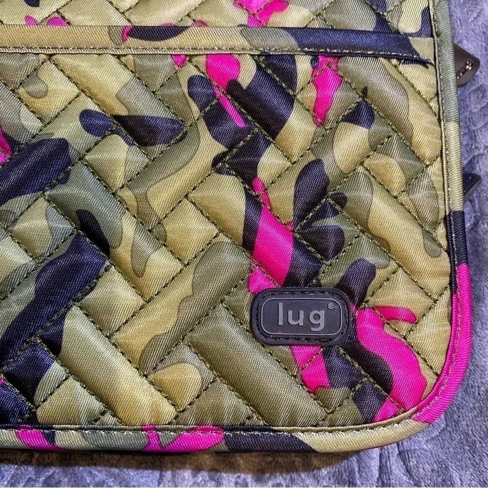 LUG Tango Travel RFID Wallet, Camo Berry, Carry Cards, Money & Passport